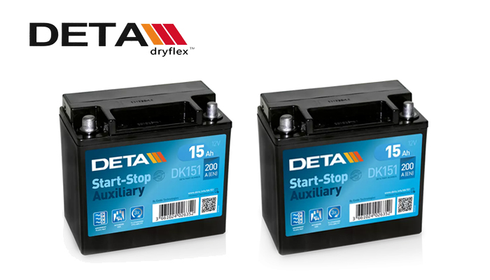 DETA启动电池Start-Stop Auxiliary